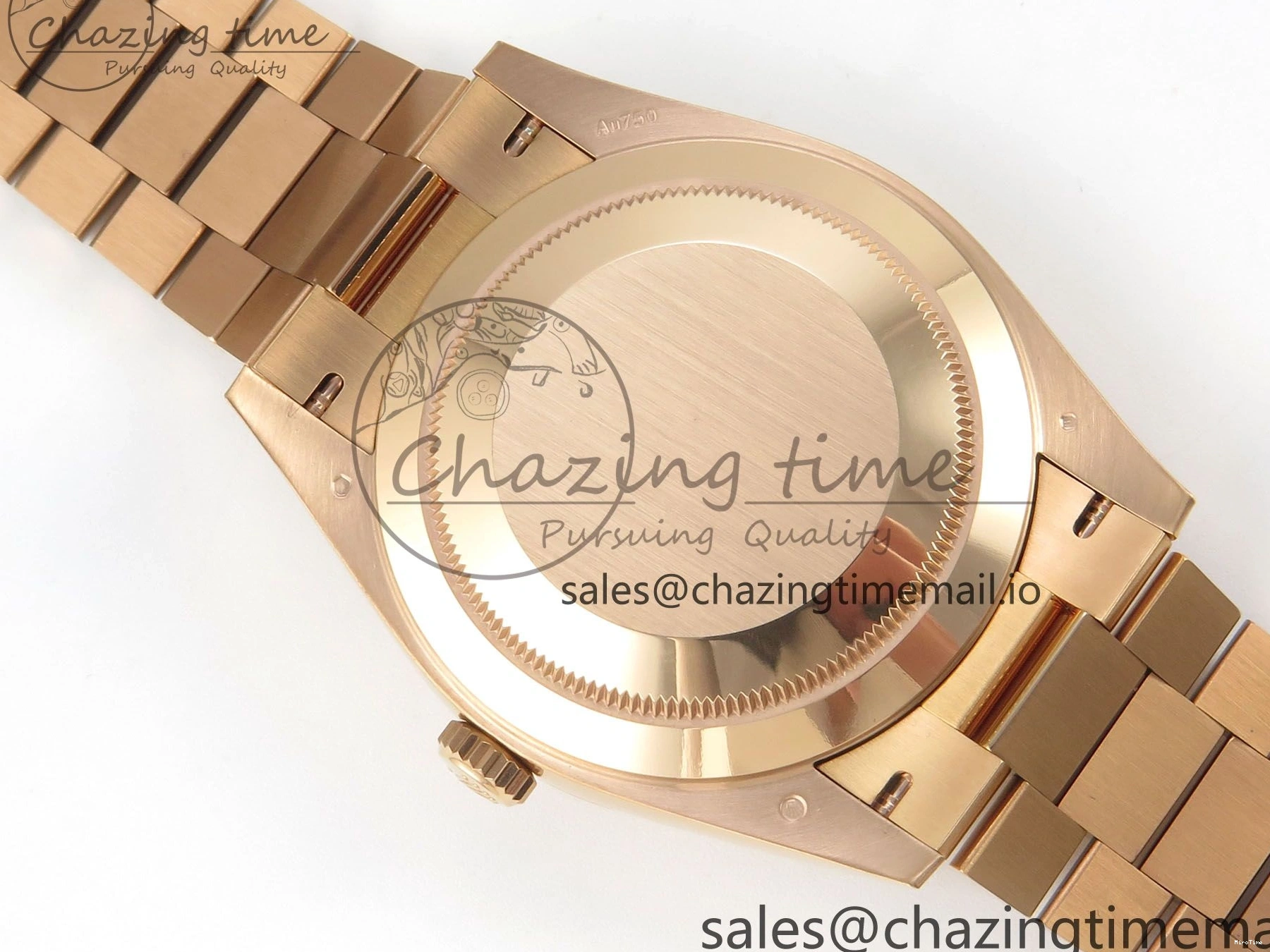 MiroTime 0113 Day Date 40 RG 228235 THBF 1:1 Best Edition RG Marker Dial on President Bracelet VR3255 V3 (Gain Weight) Seasonal 260